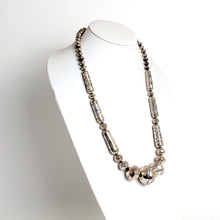 Load image into Gallery viewer, Stamped Sterling Silver Navajo Pearls