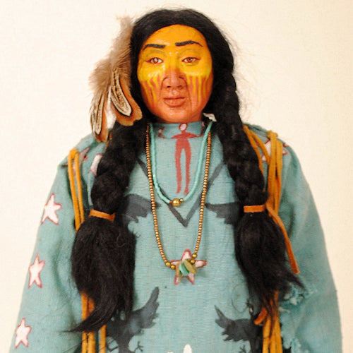 Indian Doll by Mohawk Artist, Cathy Crandall ACC100