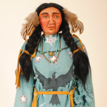 Load image into Gallery viewer, Indian Woman Doll by Mohawk Artist, Cathy Crandall