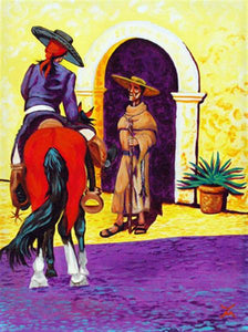 Original Spanish Art Painting by Dan Howard