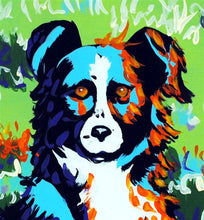 Load image into Gallery viewer, Border Collie Original Painting by Dan Howard