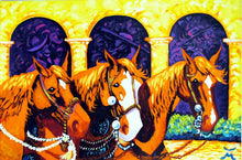 Load image into Gallery viewer, Horse Gear Original Art Painting "Traditions" by Dan Howard