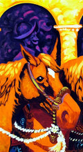 Load image into Gallery viewer, Horse Gear Original Art Painting "Traditions" by Dan Howard