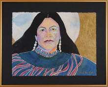 Load image into Gallery viewer, STOLEN 6/21/24 Native American Watercolor Original by Linda Lucy Lunde