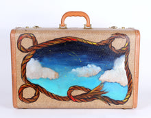 Load image into Gallery viewer, Painting on Suitcase backside
