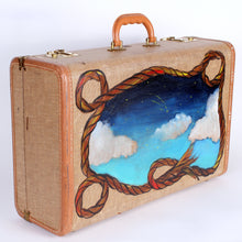Load image into Gallery viewer, Painting on Suitcase backside