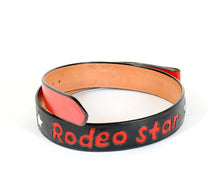 Load image into Gallery viewer, Handmade belt with inlay design