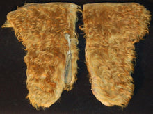 Load image into Gallery viewer, Vintage Leather Mittens with Hair-On Cowhide