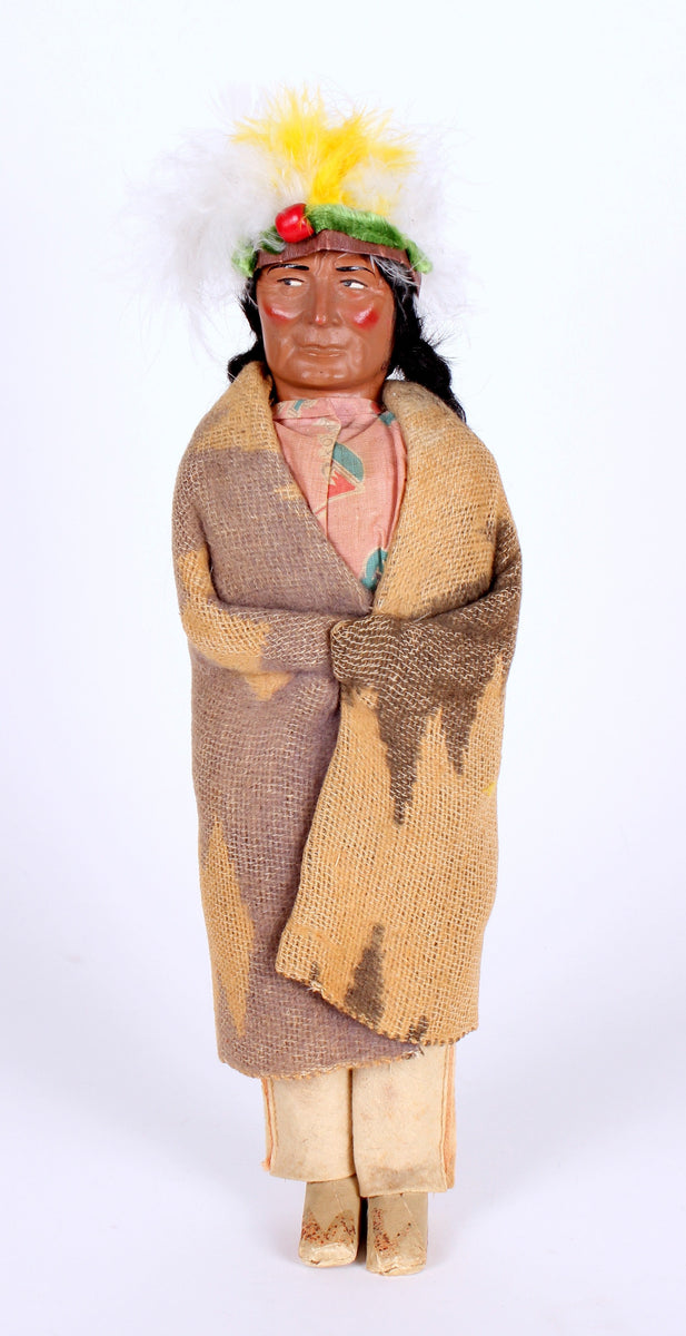 Vintage Skookum Indian Chief Doll Lucky Star Gallery