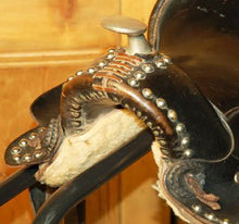 Load image into Gallery viewer, Vintage Child&#39;s Pony Saddle