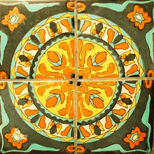 Load image into Gallery viewer, Vintage California Tile Table F124