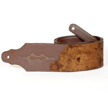 Load image into Gallery viewer, Handmade Copper Leather Guitar Strap GS102