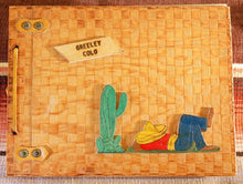 Load image into Gallery viewer, Vintage Wooden Scrapbook Souvenir of Greeley, CO