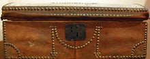 Load image into Gallery viewer, Vintage Studded Document Box with Initials R&S