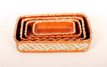 Load image into Gallery viewer, Vintage Mexican Pottery 4 pc Serving set