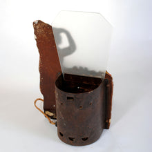 Load image into Gallery viewer, Vintage Chalkware Lamp Native American Motif N223