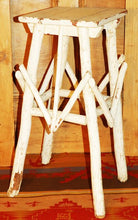 Load image into Gallery viewer, Vintage Twig Table in White R105