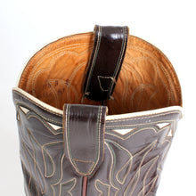 Load image into Gallery viewer, Vintage Men's Cowboy Boots Brown sz 11-1/2B