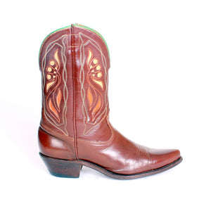 Vintage Acme Women's Brown sz 6 Cowboy Boots