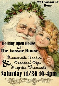 Holiday Open House at our Brick & Mortar Storefront: The Vassar House