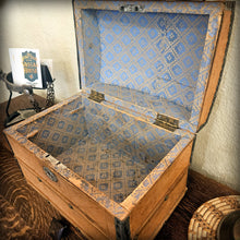 Load image into Gallery viewer, Vintage Camelback Document Box Leather Bound