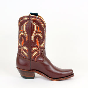 Vintage Acme Never-Been-Worn Brown Cowboy Boots Women's sz 6-1/2D