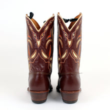 Load image into Gallery viewer, Vintage Acme Never-Been-Worn Brown Cowboy Boots Women&#39;s sz 6-1/2D