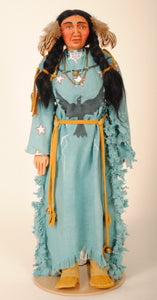 Indian Woman Doll by Mohawk Artist, Cathy Crandall