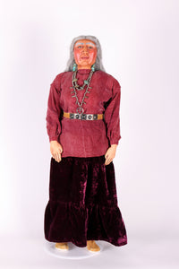 Native American Indian Doll by Mohawk Artist, Cathy Crandall ACC102