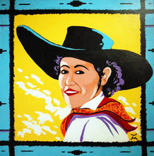 Load image into Gallery viewer, Cowgirl Original Art Painting by Dan Howard