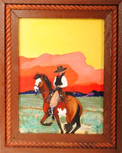 Load image into Gallery viewer, Original Cowboy Painting by Dan Howard