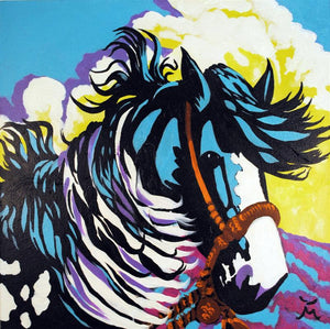 Original Horse Painting by Dan Howard