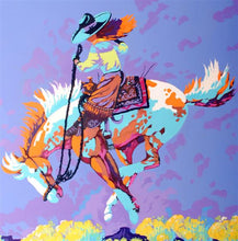 Load image into Gallery viewer, Original Cowgirl Western Art Painting by Dan Howard
