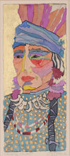 Load image into Gallery viewer, Framed Watercolor Native American Portrait by Linda Lucy Lunde