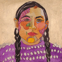 Load image into Gallery viewer, Native American Art Watercolor by Linda Lucy Lunde ALLL110