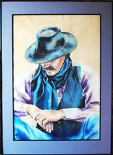 Load image into Gallery viewer, Buckaroo Watercolor by Nevada Artist Sam Brown