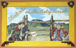 Western Pop Art Cowboy Painting by Santa Fe Artist Spencer Kimball ASK101