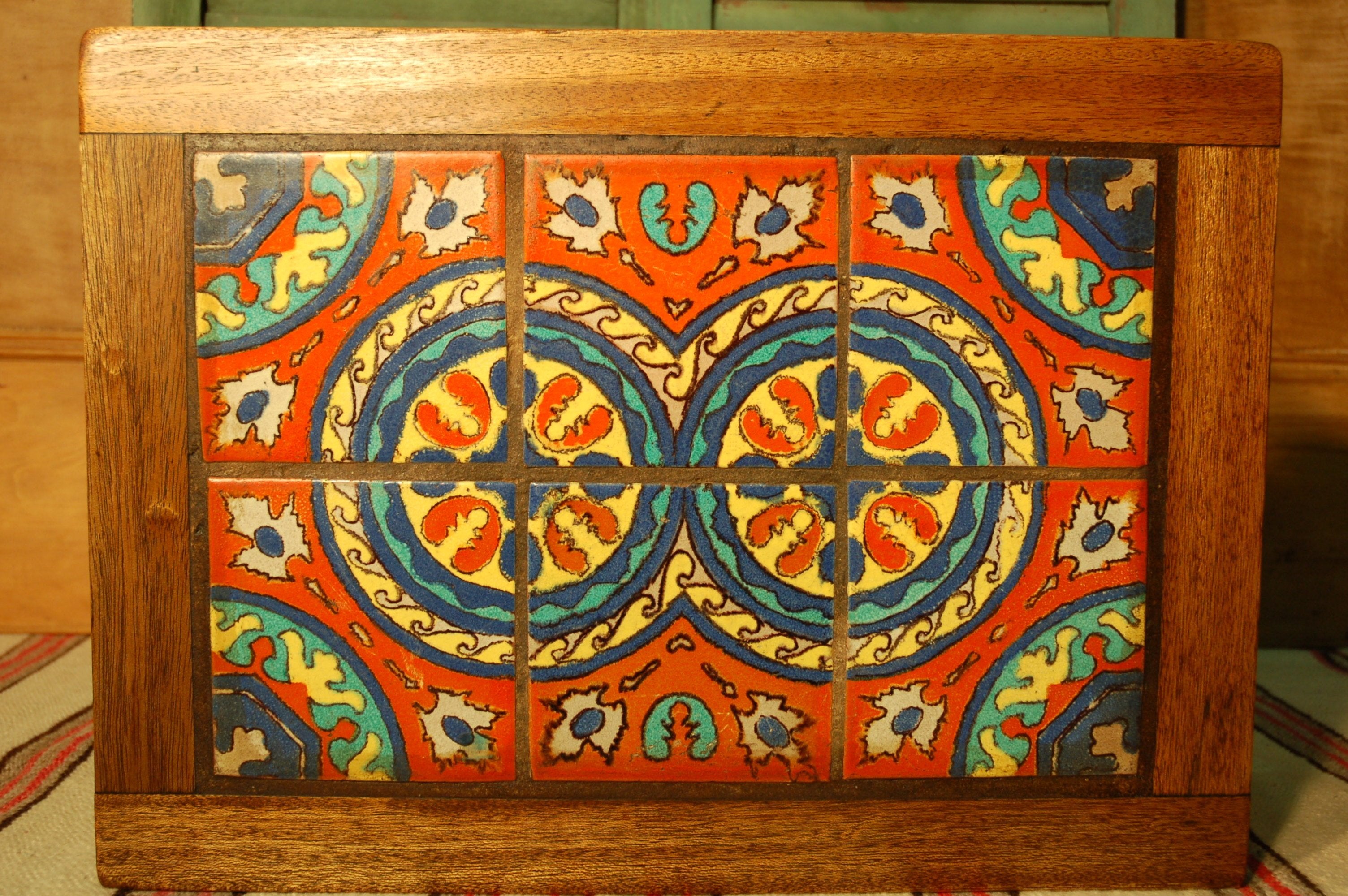 Vintage California Tile Table – Lucky Star Gallery