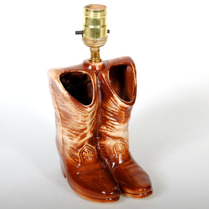 McCoy Cowboy Boots Vintage Lamps HD116