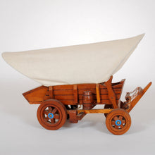 Load image into Gallery viewer, Muslin Covered Wagon Vintage Lamp HD137