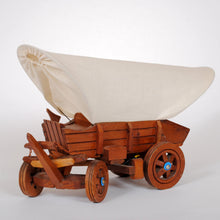 Load image into Gallery viewer, Muslin Covered Wagon Vintage Lamp HD137