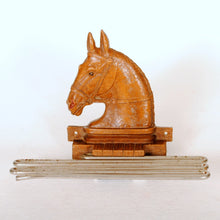 Load image into Gallery viewer, horse head tie rack