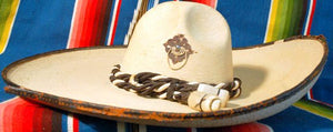 Vintage Sombrero with Silken Cord Band