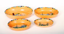 Load image into Gallery viewer, Vintage Mexican Nesting Bowls Redware Pottery