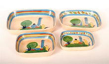 Load image into Gallery viewer, Vintage Mexican Stacking Set Redware Pottery 4pcs
