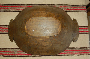 Vintage Dough Bowl European Hand Carved R106