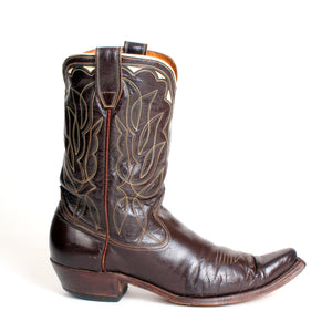 Vintage Men's Cowboy Boots Brown sz 11-1/2B