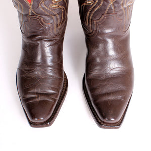 Vintage Brown Acme Men's sz 8 D Cowboy Boots