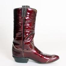 Load image into Gallery viewer, Vintage Tony Lama Cowboy Boots Womens Maroon sz 6A