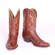 Load image into Gallery viewer, Vintage Acme Women&#39;s Brown sz 6 Cowboy Boots